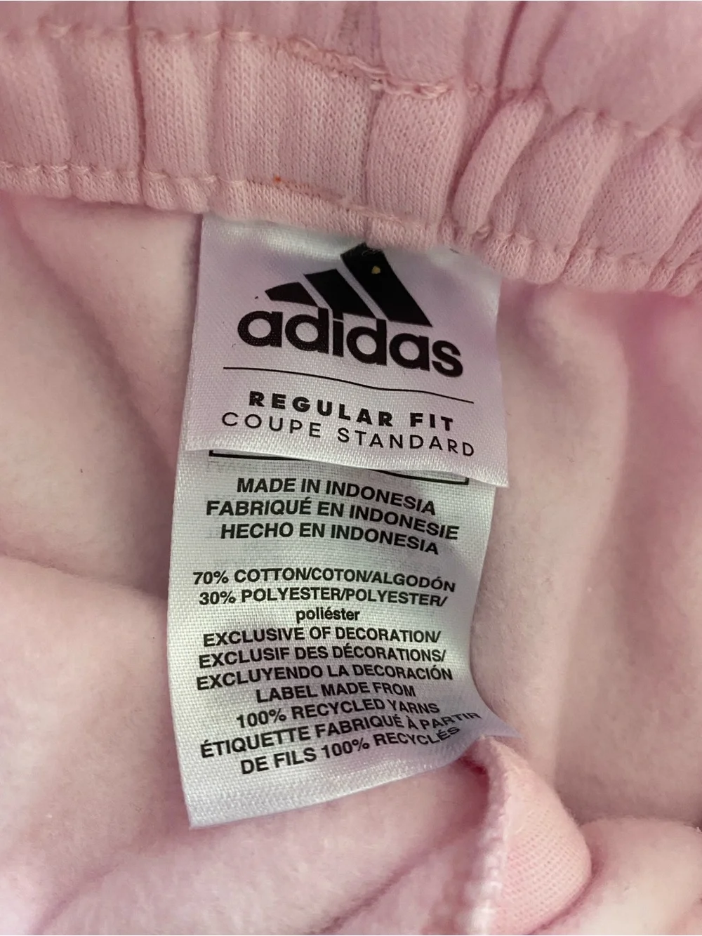 adidas light pink